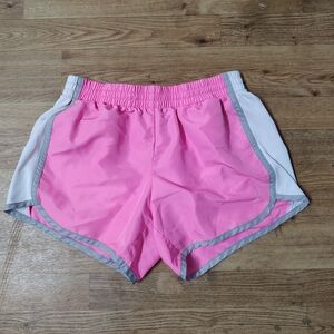 Danskin Pink and Gray Athletic Shorts